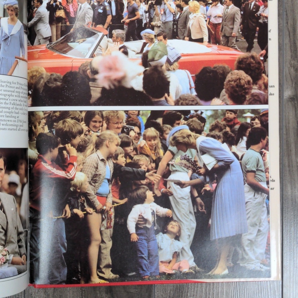 Charles and Diana Visit Canada Book - Picture 5 of 7
